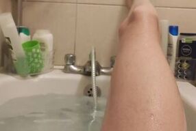 Very skinny lad shows off his amazing legs women have competition now