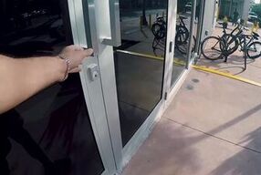 This tourist wanted to see my apartment in downtown...