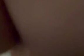 Pounding Super Thick Anal Dildo