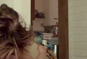 Allijay gives head and gets her pussy eaten