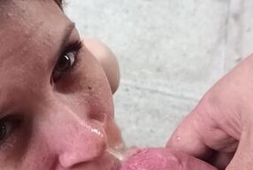 pissed on a red-haired beauty