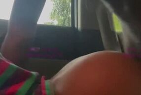 She made me pull over