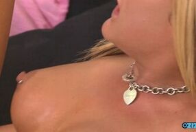 Holly Taylor has to rub her clit while getting drilled deep