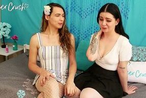QueerCrush interview with Lily Thot and Sadie Sunstone