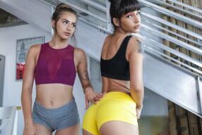 Pissed Stepsisters Kitty Carrera And Sofie Reyez Confront Their Cheating Stepbrother