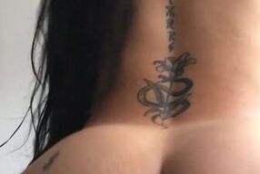 Skinny girl moves her ass on my cock until I cum