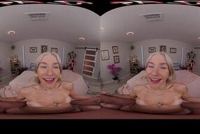 FuckPassVR - Emma Rosie drops to her knees and deepthroats your cock in this filthy Syracuse bar VR fuck