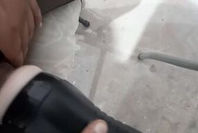 masturbation with anal toy