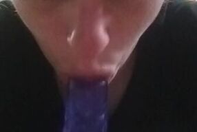 mommy sucks on dildo (custom)