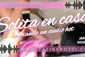 Argentina Sola En Casa Se Masturba Y Envia Un Audio Extra Hot | Audio Erótico JOI Style eASMR Sounds
