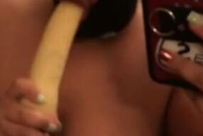 Sucking my Dildo