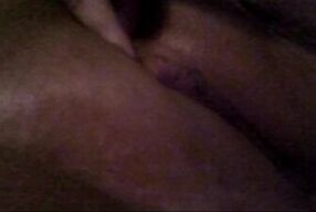 Playing with my sensitive clit after cumming with my vibrator