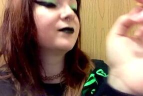 Babygirl_goth SFW Smoking Video