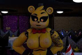 cute sexy golden freddy