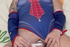 I Am Spiderwoman????️ Playing With My NAUGHTY Pussy????